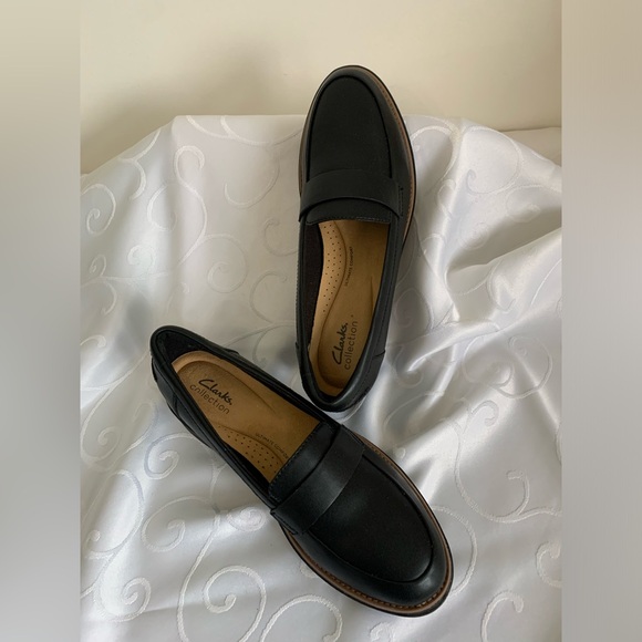 collection by Clarks Shoes - Collection by Clarks Sharon Gracie Black/tan size 9.5 26156816